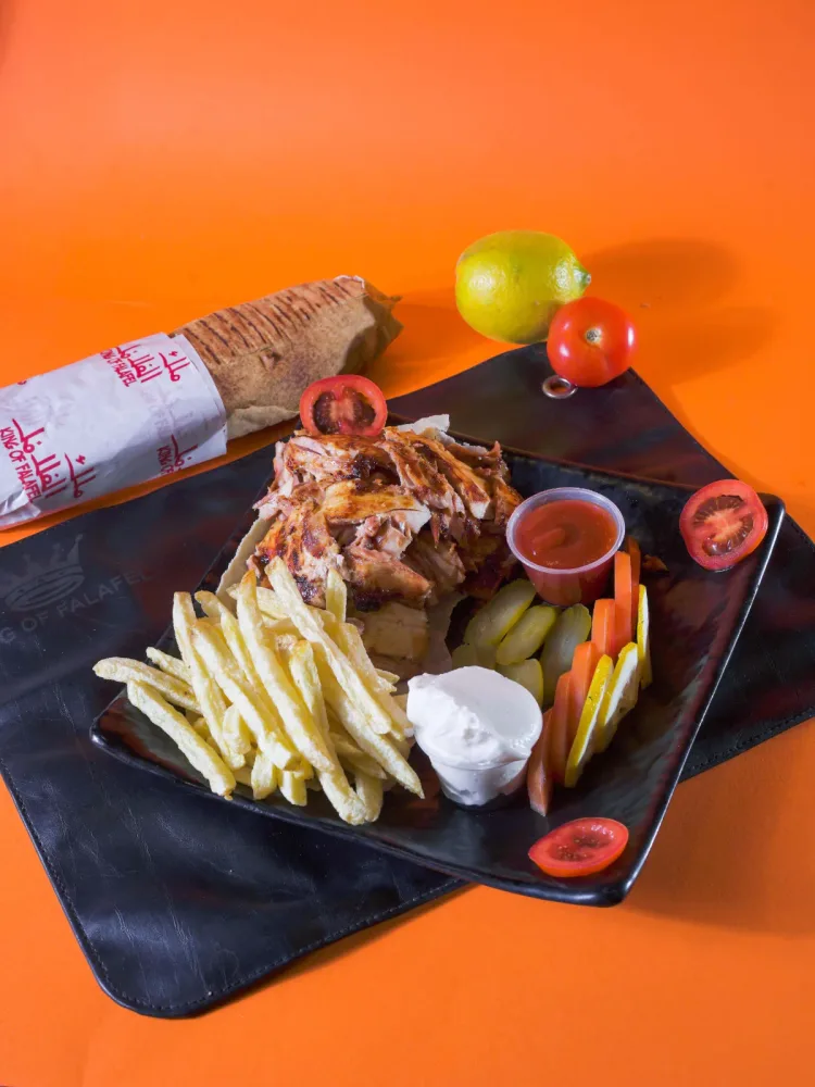 Large Chicken Shawarma Sandwich