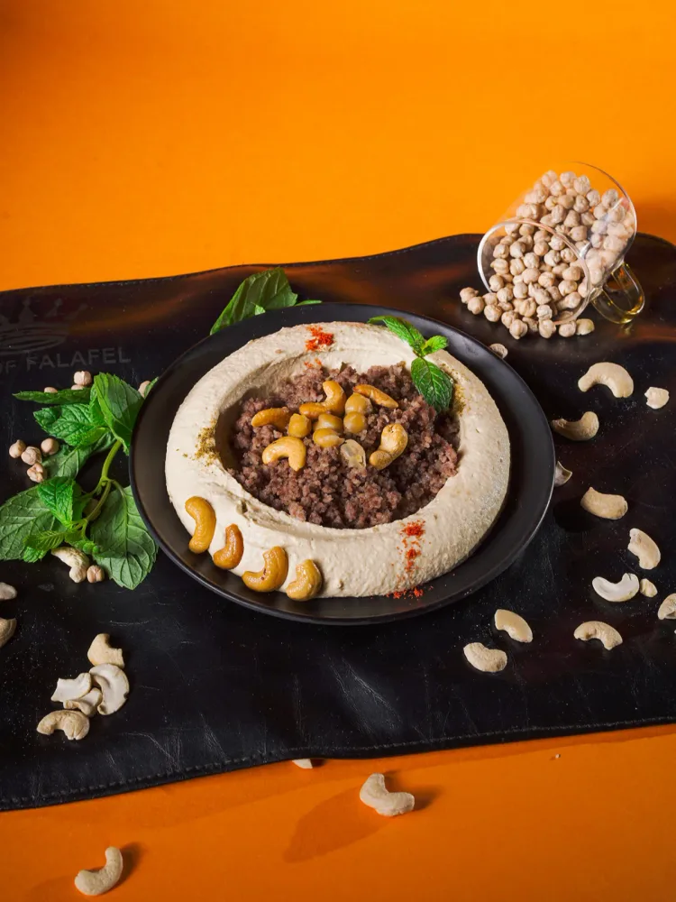 Hummus with Meat