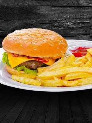 Hamburgertallrik