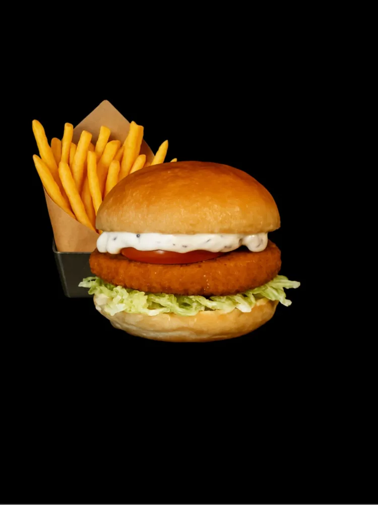 Vegan Crispy Chicken Burger