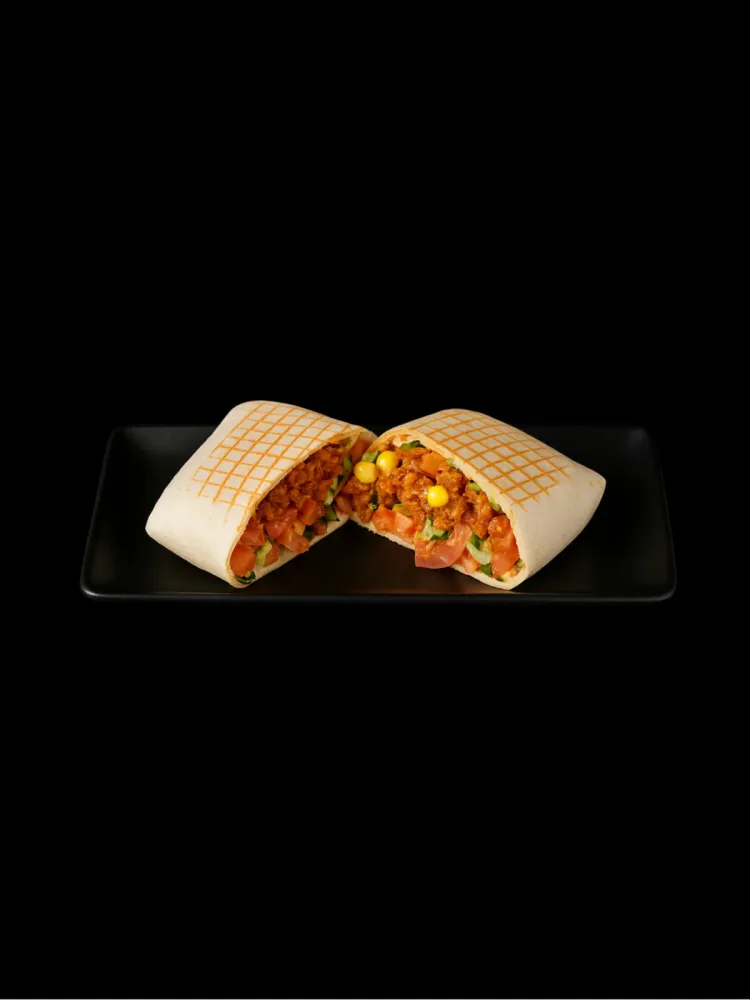 Pulled Vegan Beef Burrito Vegan