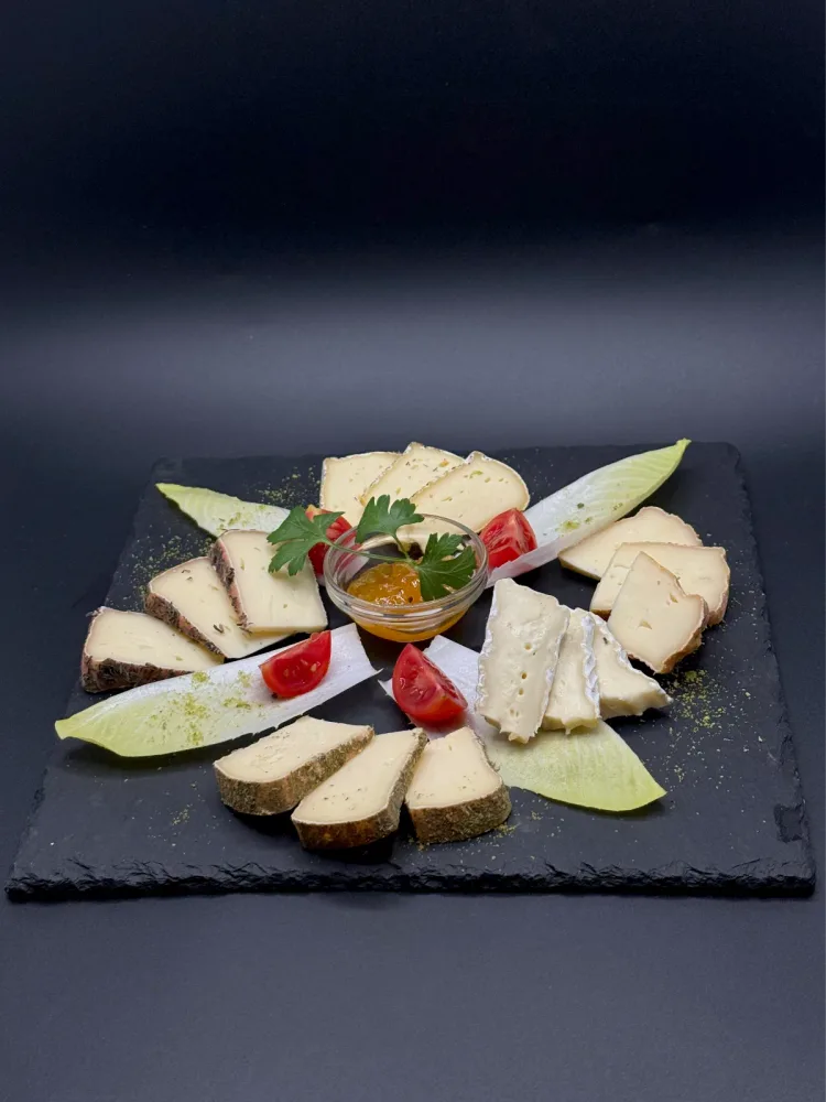 Cold cuts of local cheeses