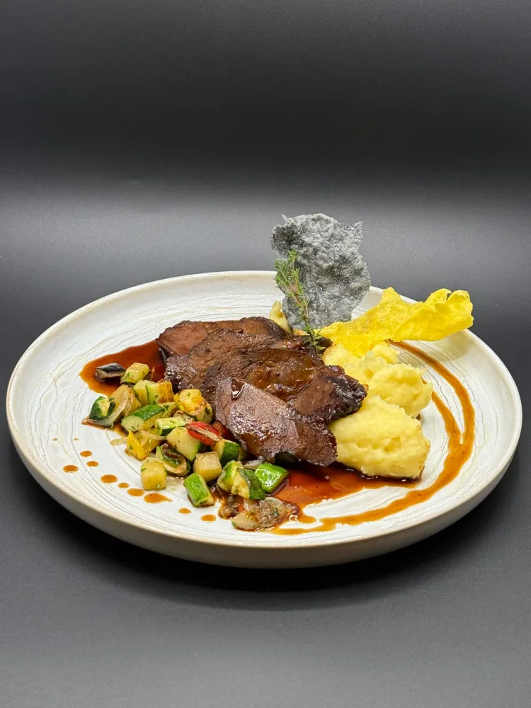 Braised beef cheek