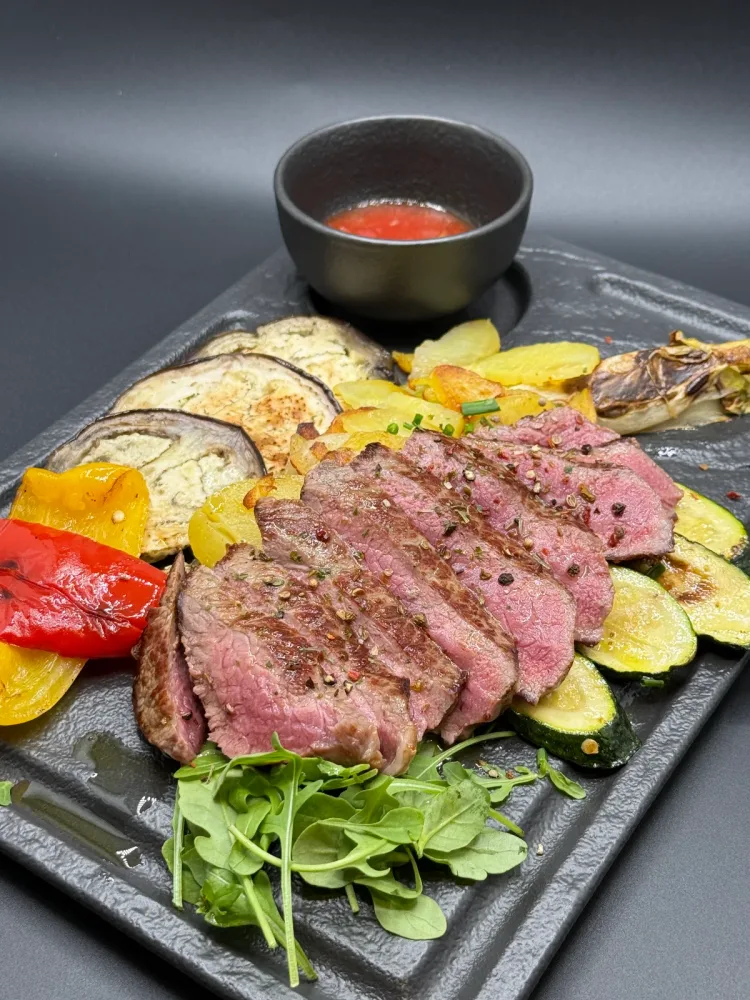 Tagliata of 'Black Angus' beef