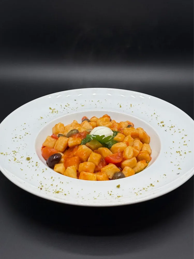 Homemade potato gnocchi