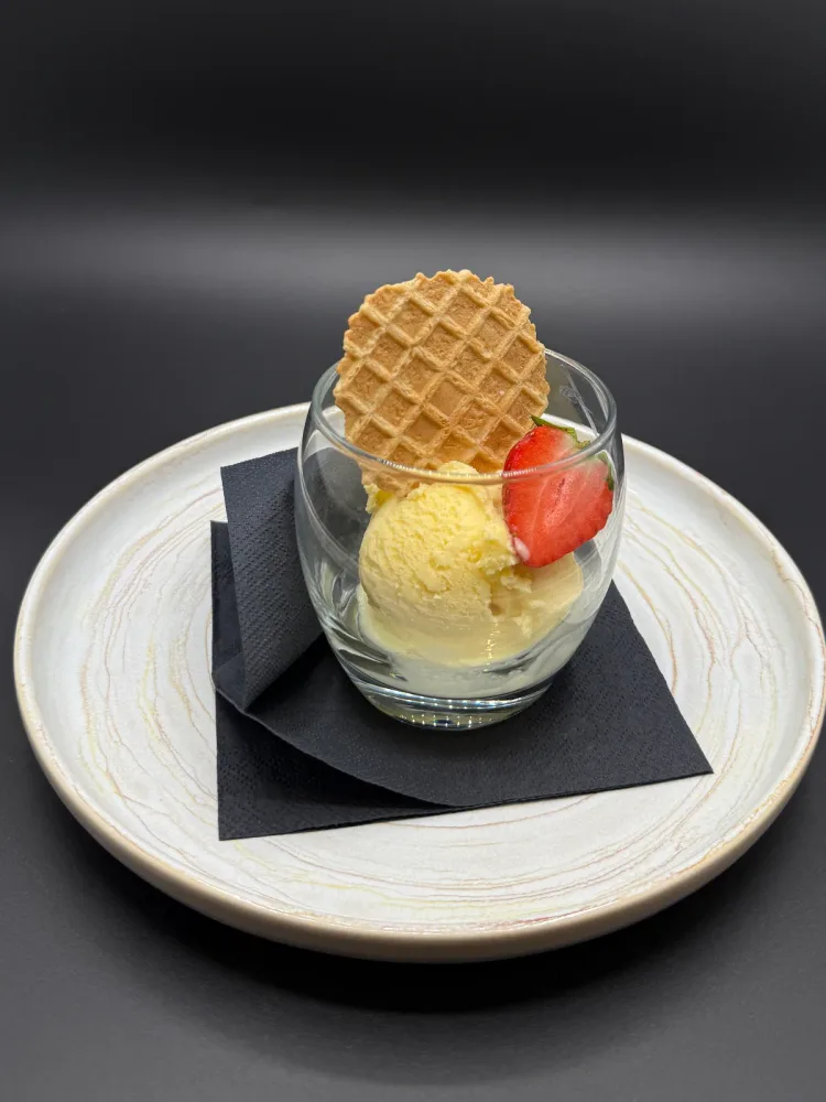 Homemade ice cream