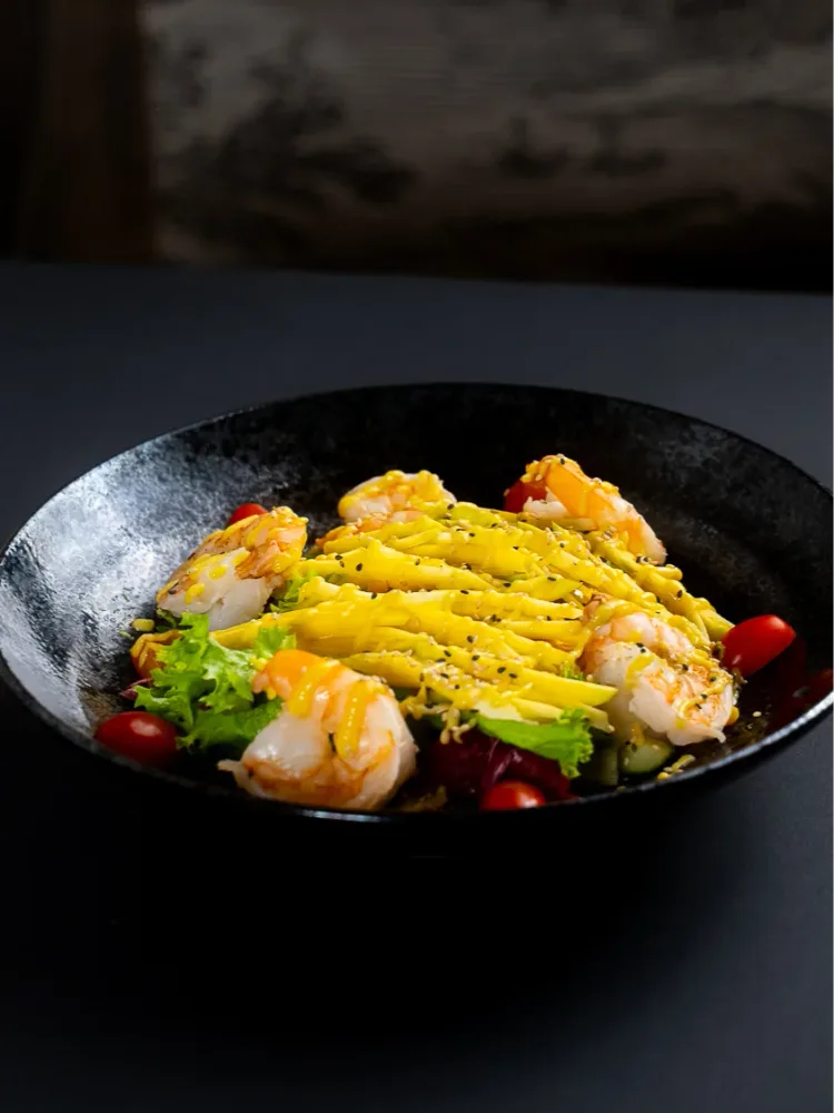 MANGO-GARNELEN-SALAT
