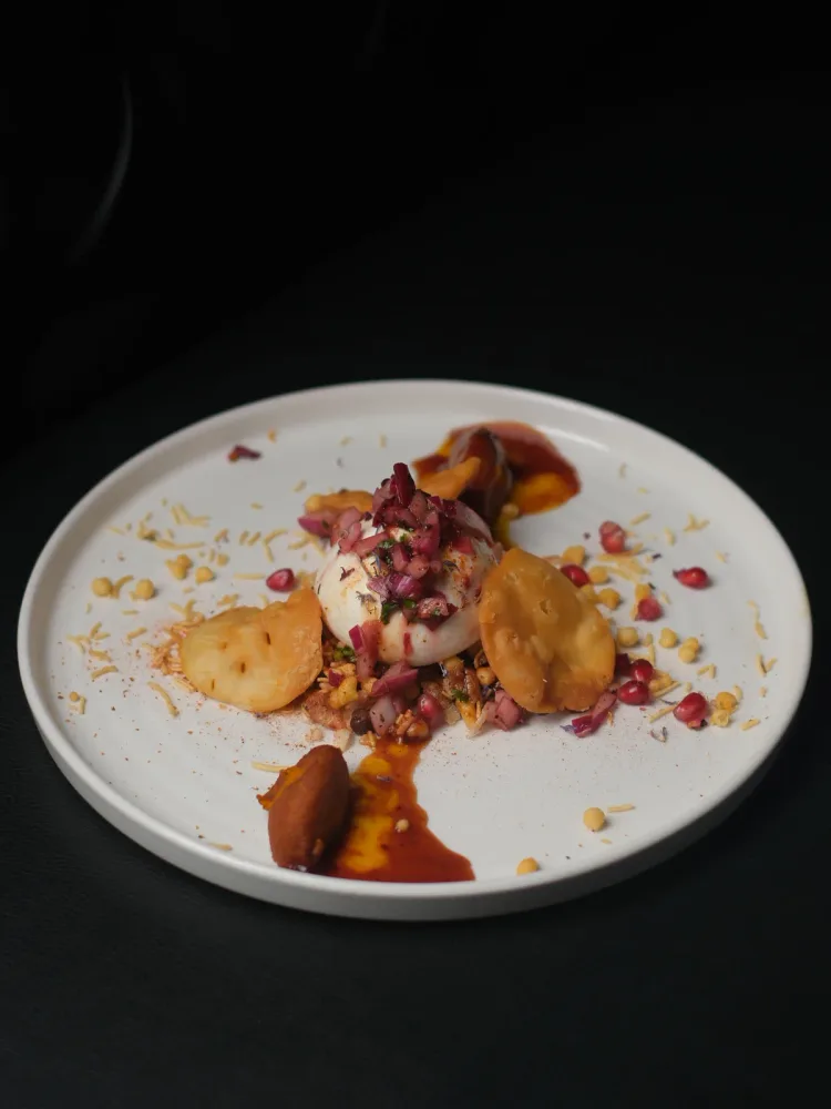 Chaat di Burrata Paapri