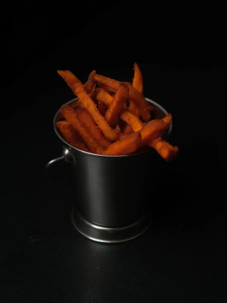 Patate dolci fritte al masala
