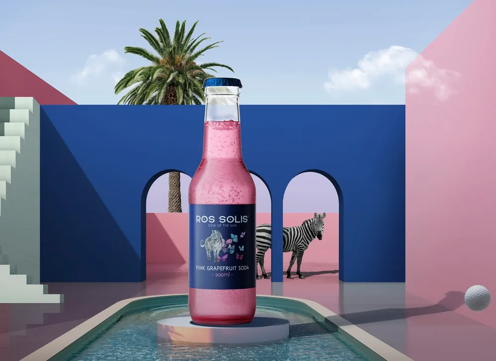 Pink Grapefruit Soda
