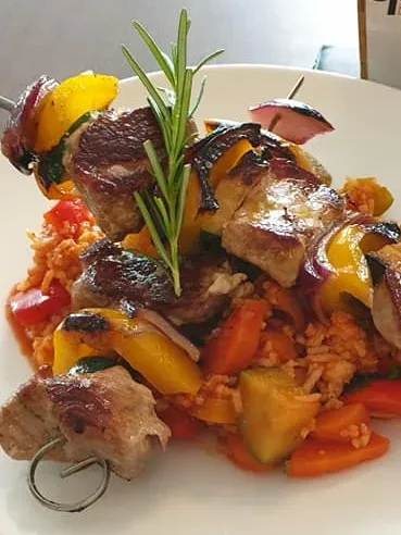 Ražnjići (Schweinefiletspieße)
