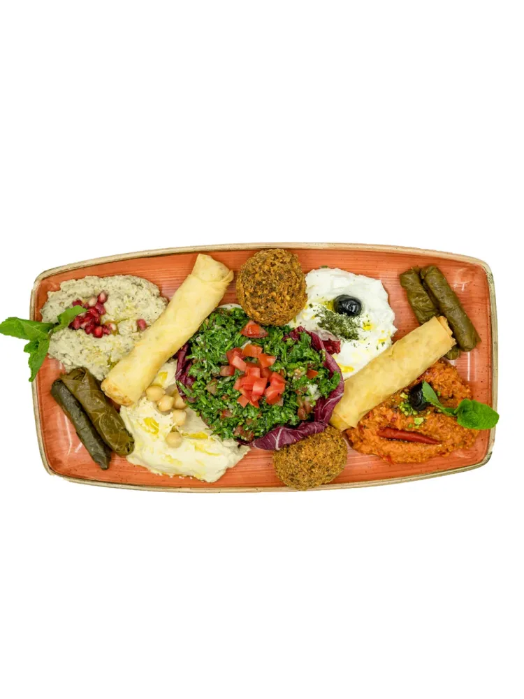 2 kişilik meze karışımı (vegan mümkün)